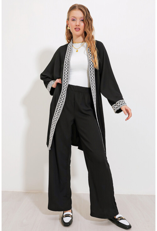 6643 Örme Kimono Takım