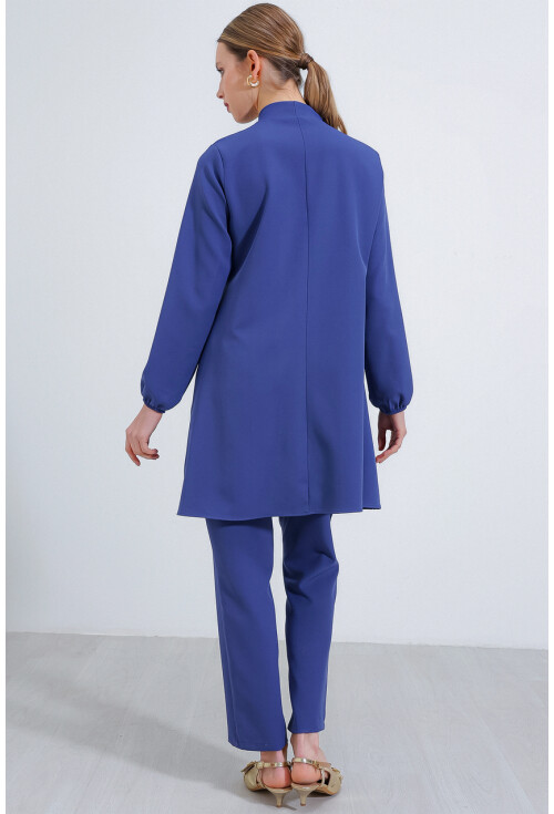 6654 Örme Pantolon Tunik Alt Üst Takım