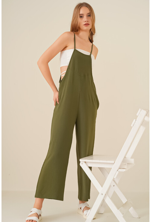 7019 Strappy Dungarees