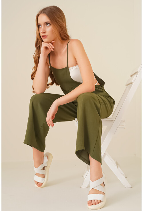 7019 Strappy Dungarees