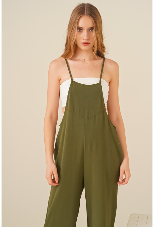7019 Strappy Dungarees