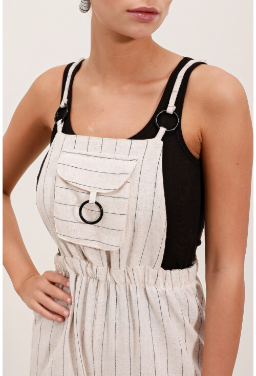 7023 Strappy Dungarees