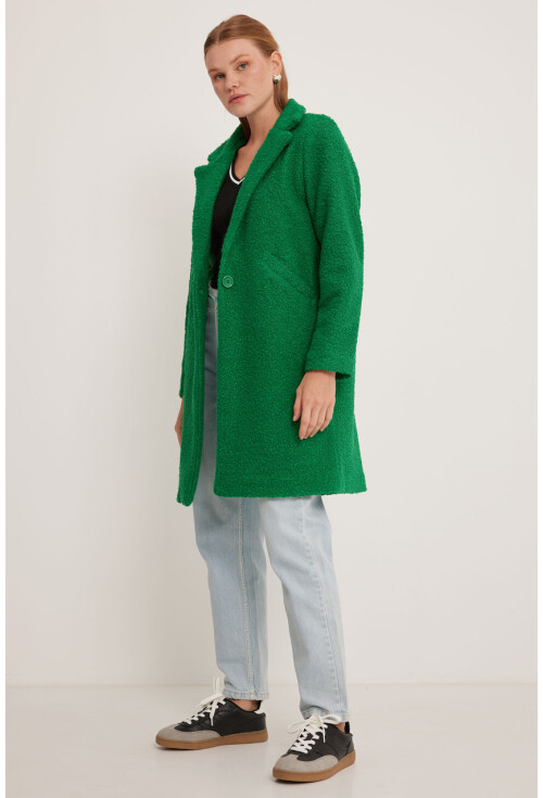 9082 Oversize Kaşe Kaban