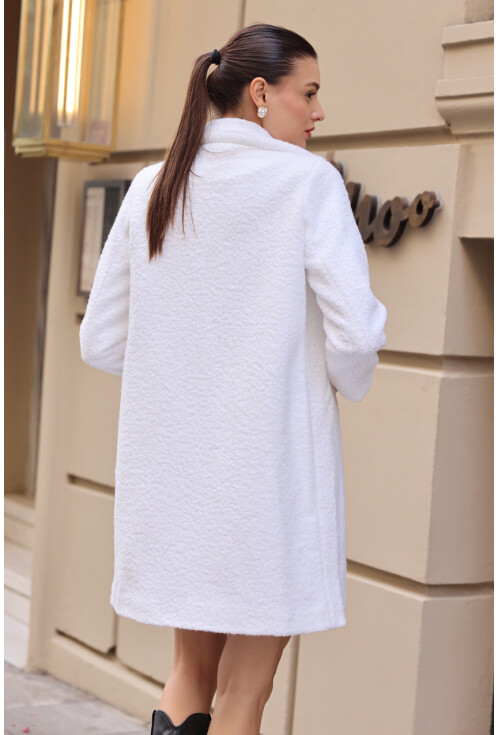 9082 Oversize Kaşe Kaban