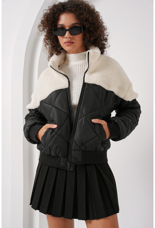 5195 Kapitone Şişme Mont