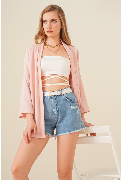 5862 Örme Kimono