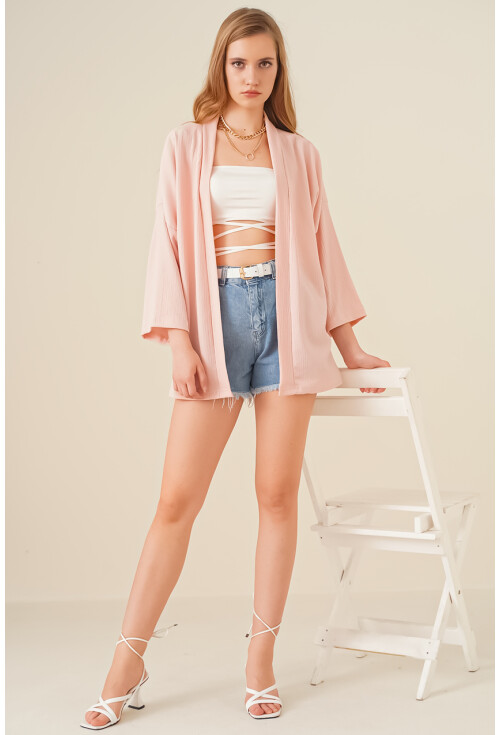 5862 Örme Kimono