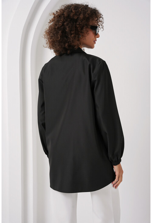 5909 Çift Renkli Mevsimlik Trençkot