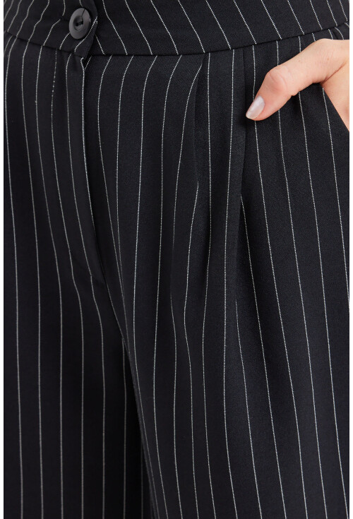 6638 High-Waist Palazzo Pants