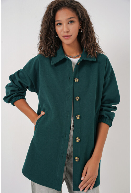 0674 Cepli Oversize Gömlek