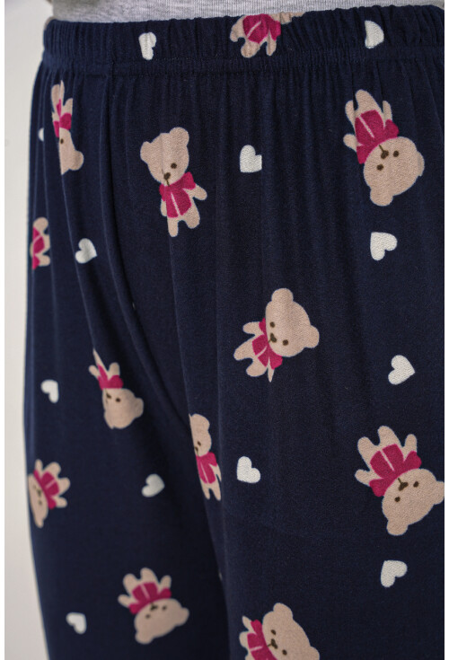 4323 Desenli Pijama Altı