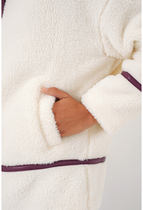 5173 Astarlı Peluş Ceket