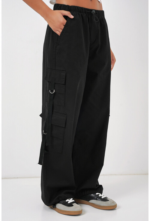 6691 Geniş Paça Kargo Pantolon