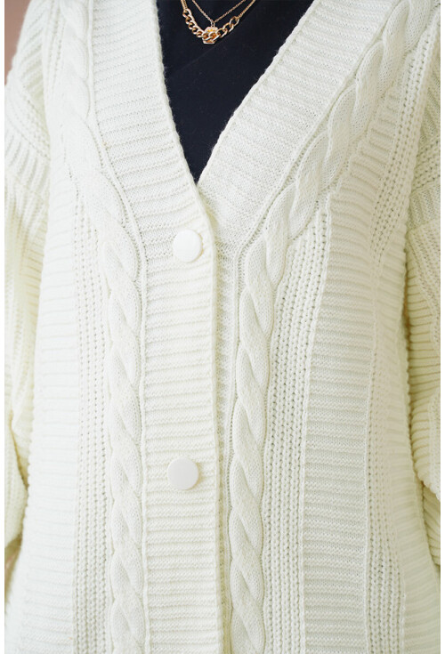 15768 Tesettür Triko Hırka