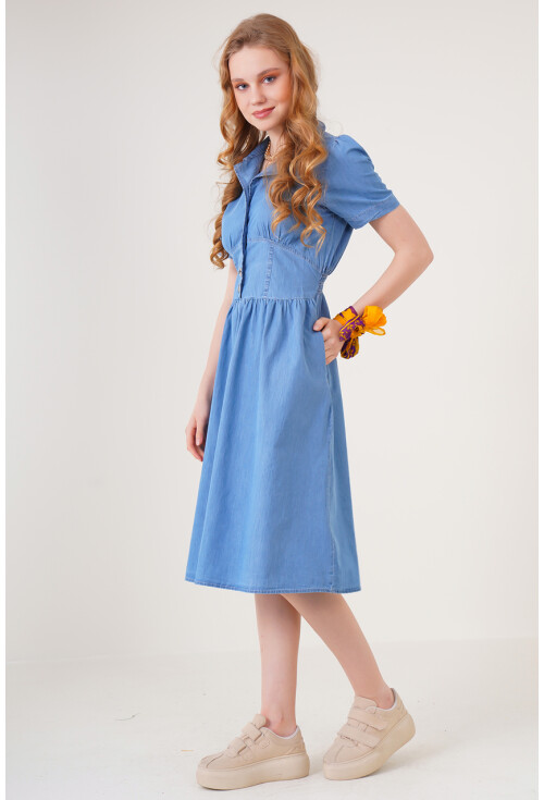 2210 Denim Dress