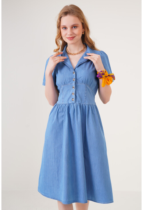 2210 Denim Dress