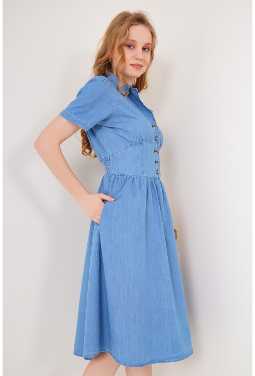 2210 Denim Dress
