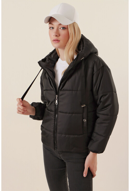 5136 Crop Şişme Mont
