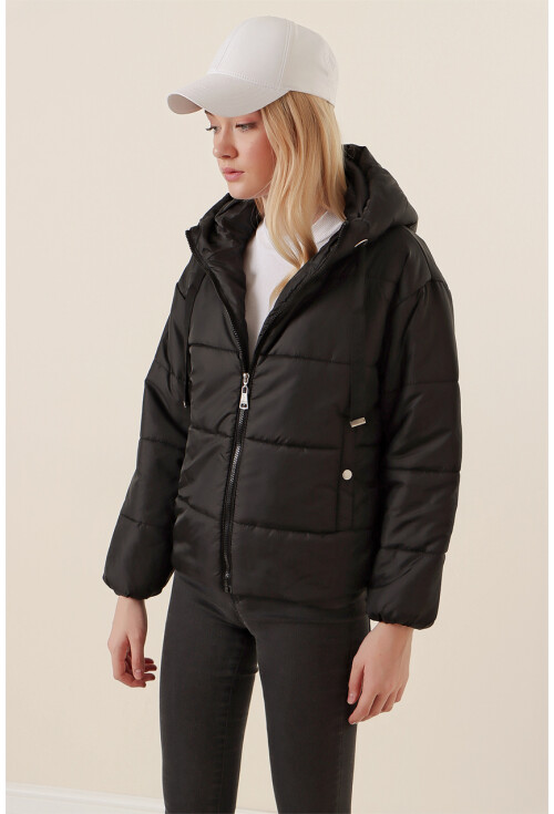 5136 Crop Şişme Mont