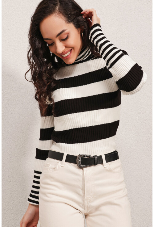10311 Turtleneck Knit Sweater