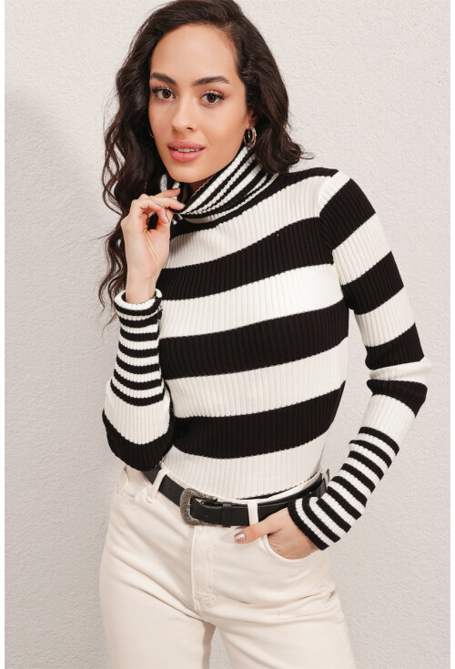 10311 Turtleneck Knit Sweater