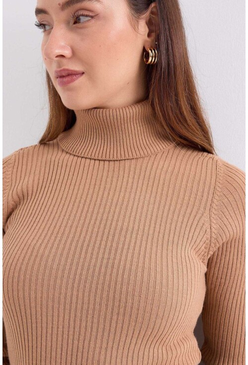 10311 Balıkçı Yaka Triko Kazak