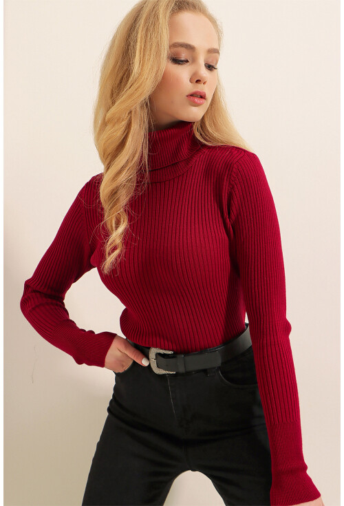 10311 Turtleneck Knit Sweater
