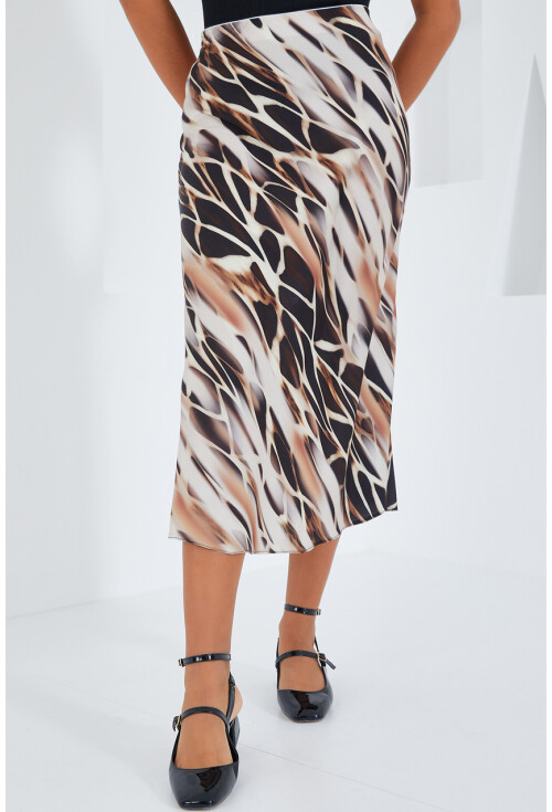 15806 Satin Skirt