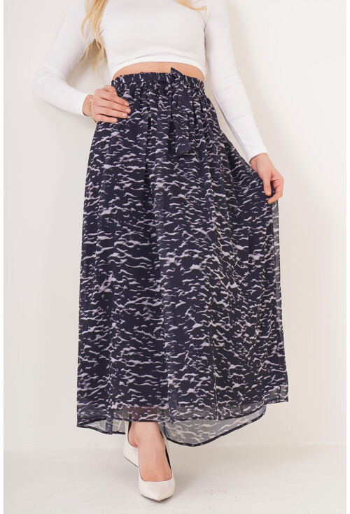 1877 Astarlı Şifon Etek