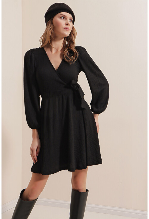 2362 Anvelop Örme Elbise