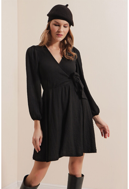 2362 Anvelop Örme Elbise