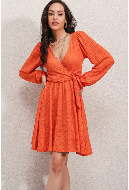 2362 Anvelop Örme Elbise