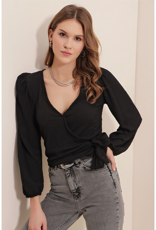 0441  Anvelop Örme Bluz