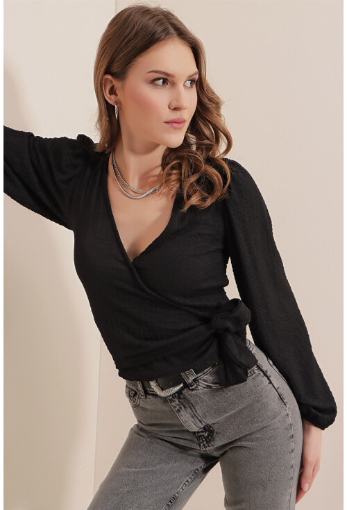 0441  Anvelop Örme Bluz