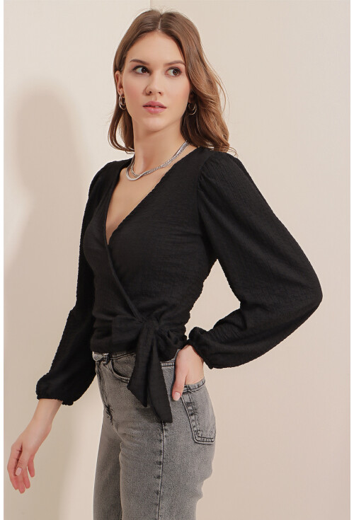 0441  Anvelop Örme Bluz