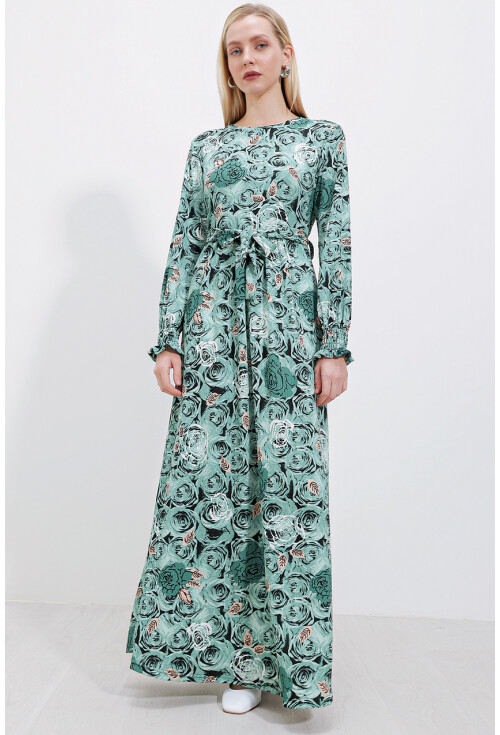 1525 Knit Hijab Dress