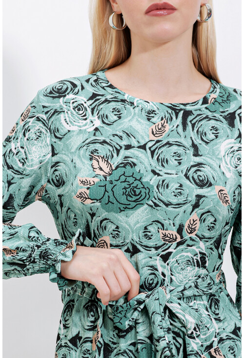 1525 Knit Hijab Dress