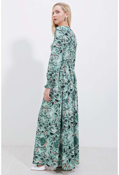 1525 Knit Hijab Dress