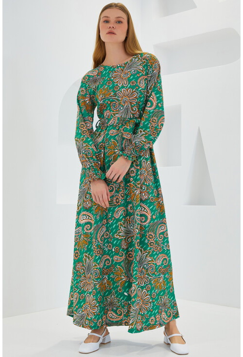 1525 Knit Hijab Dress