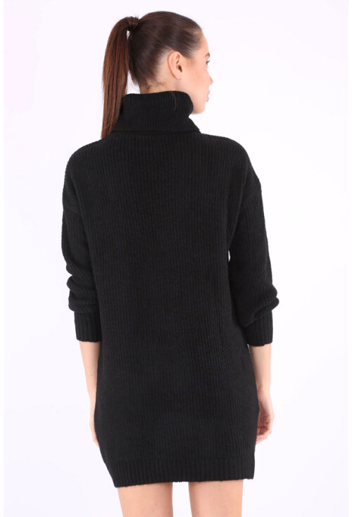 15723 Balıkçı Yaka Triko Tunik