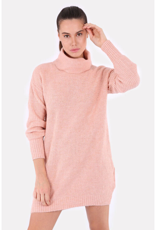 15723 Balıkçı Yaka Triko Tunik