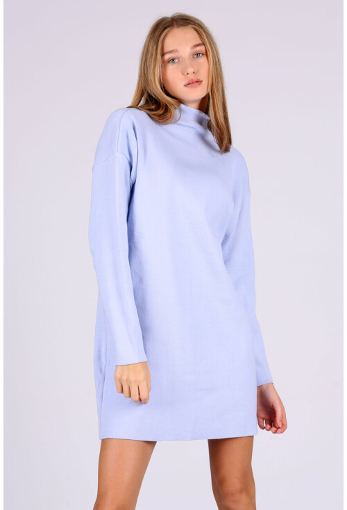15765 Boğazlı Triko Tunik