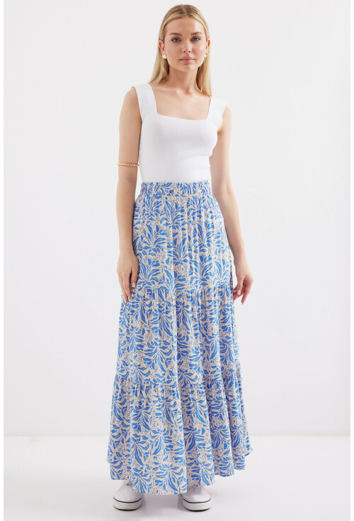 1898 Long Skirt With Pattern
