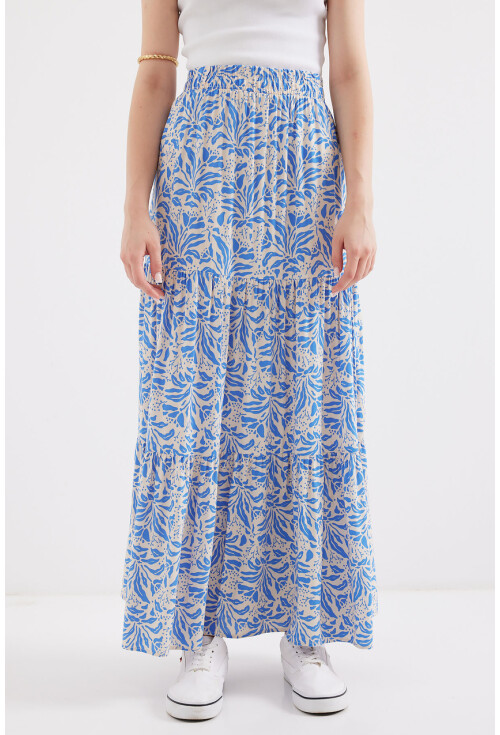 1898 Long Skirt With Pattern