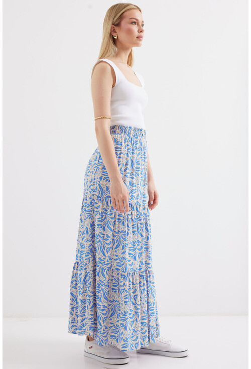 1898 Long Skirt With Pattern