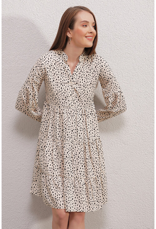 2322 Dress With Pattern