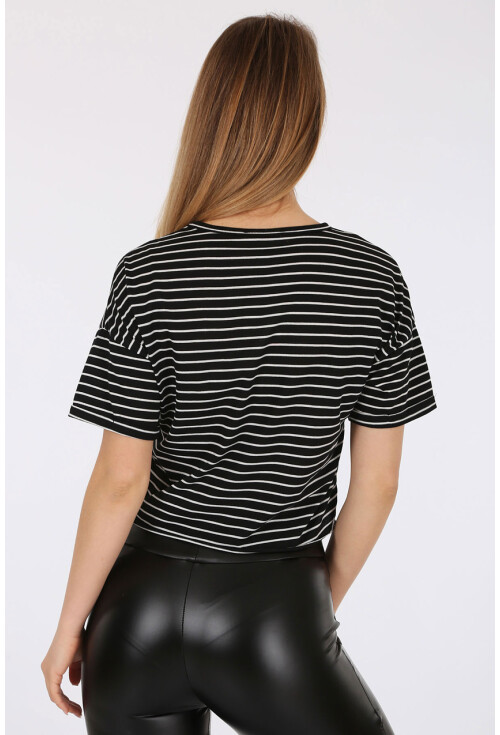 4291 Nope Baskılı T-Shirt