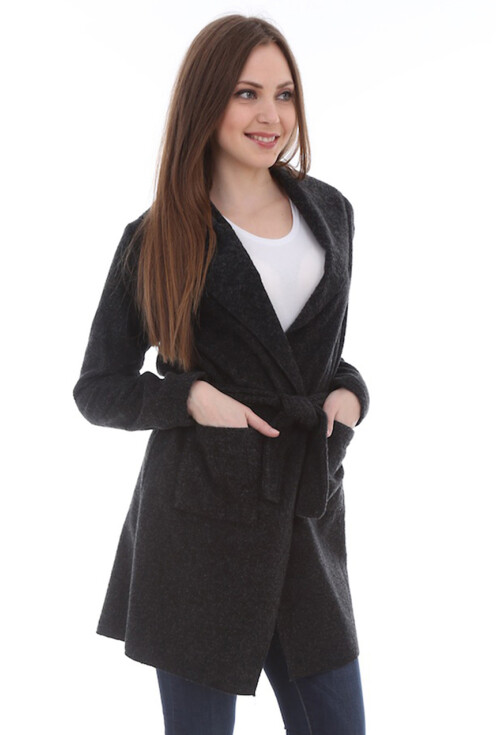 4595 Kemerli Kaşe Kaban