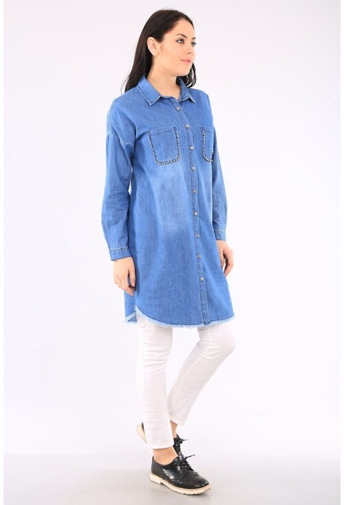 5609 Cepli Kot Tunik
