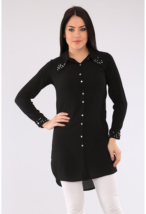 5612 İnci Detay Tunik
